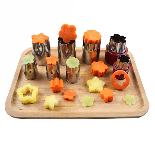 8pcs Stainless Steel Puzzle Flower Shape Fruit Vegetable Cutter Kitchen Tools Mold
8pcs Stainless Steel Puzzle Flower Shape Fruit Vegetable Cutter Kitchen Tools Mold