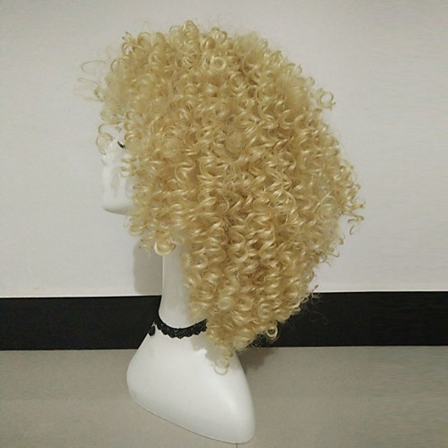 Synthetic Wig Curly Curly Wig Blonde Medium Length Blonde Synthetic Hair Women's Blonde
Synthetic Wig Curly Curly Wig Blonde Medium Length Blonde Synthetic Hair Women's Blonde