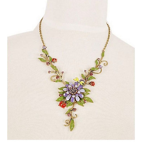 Women's Y Necklace Flower Rhinestone Alloy Gold Necklace Jewelry For Gift Going out
Women's Y Necklace Flower Rhinestone Alloy Gold Necklace Jewelry For Gift Going out