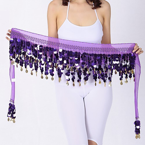 Belly Dance Hip Scarves Women's Performance Chiffon Paillette Hip Scarf
Belly Dance Hip Scarves Women's Performance Chiffon Paillette Hip Scarf