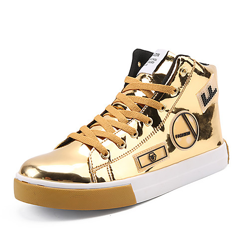 Men's Sneakers Comfort Shoes Casual Party & Evening Patent Leather Mid-Calf Boots Black Gold Silver Fall Spring / EU40
Men's Sneakers Comfort Shoes Casual Party & Evening Patent Leather Mid-Calf Boots Black Gold Silver Fall Spring / EU40