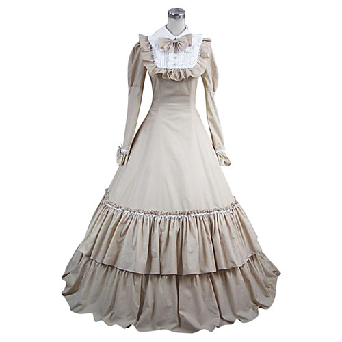 Maria Antonietta Medieval Vacation Dress Dress Party Costume Masquerade Prom Dress Women's Cotton Costume White Vintage Cosplay Long Sleeve Floor Length
Maria Antonietta Medieval Vacation Dress Dress Party Costume Masquerade Prom Dress Women's Cotton Costume White Vintage Cosplay Long Sleeve Floor Length