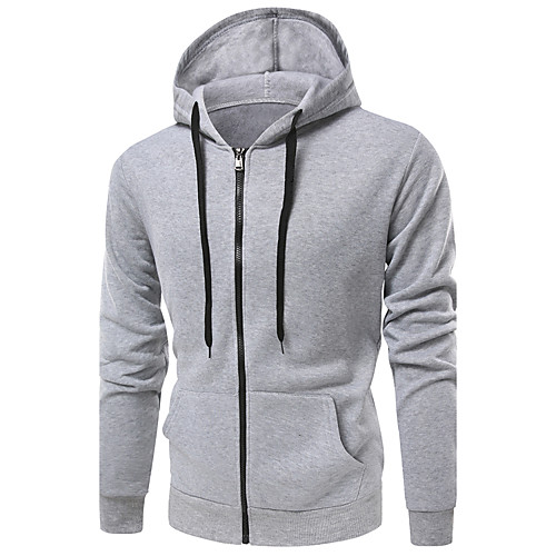 Men's Hoodie Zip Up Hoodie Solid Colored Hooded Daily Sports Weekend Active Hoodies Sweatshirts Long Sleeve Black Blue Wine / Fall / Winter
Men's Hoodie Zip Up Hoodie Solid Colored Hooded Daily Sports Weekend Active Hoodies Sweatshirts Long Sleeve Black Blue Wine / Fall / Winter