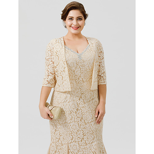 3/4 Length Sleeve Shrugs Lace Wedding / Party / Evening Women's Wrap With Lace
3/4 Length Sleeve Shrugs Lace Wedding / Party / Evening Women's Wrap With Lace