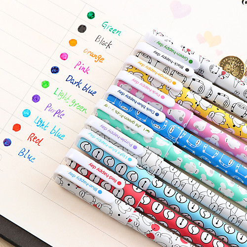 Gel Pen Pen Gel Pens Pen, Plastic Red / Black / Blue Ink Colors For School Supplies Office Supplies Pack of 10 pcs
Gel Pen Pen Gel Pens Pen, Plastic Red / Black / Blue Ink Colors For School Supplies Office Supplies Pack of 10 pcs