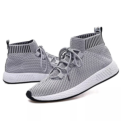 Men's Trainers Athletic Shoes Comfort Shoes Athletic Walking Shoes PU Black / White Black / Red Gray Fall Spring / Lace-up / EU40
Men's Trainers Athletic Shoes Comfort Shoes Athletic Walking Shoes PU Black / White Black / Red Gray Fall Spring / Lace-up / EU40