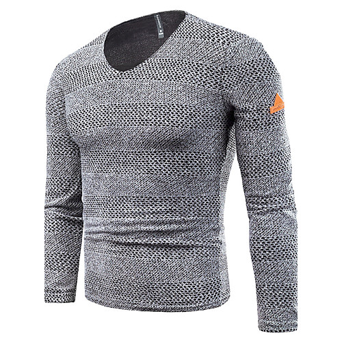 Men's Streetwear Mesh Striped Solid Colored Pullover Cotton Long Sleeve Plus Size Regular Sweater Cardigans V Neck Black Blue Wine
Men's Streetwear Mesh Striped Solid Colored Pullover Cotton Long Sleeve Plus Size Regular Sweater Cardigans V Neck Black Blue Wine