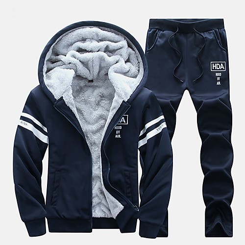 Men's Set Graphic Text Letter Hooded Daily Going out Weekend Active Streetwear Hoodies Sweatshirts Long Sleeve Black Light gray Navy Blue / Winter
Men's Set Graphic Text Letter Hooded Daily Going out Weekend Active Streetwear Hoodies Sweatshirts Long Sleeve Black Light gray Navy Blue / Winter