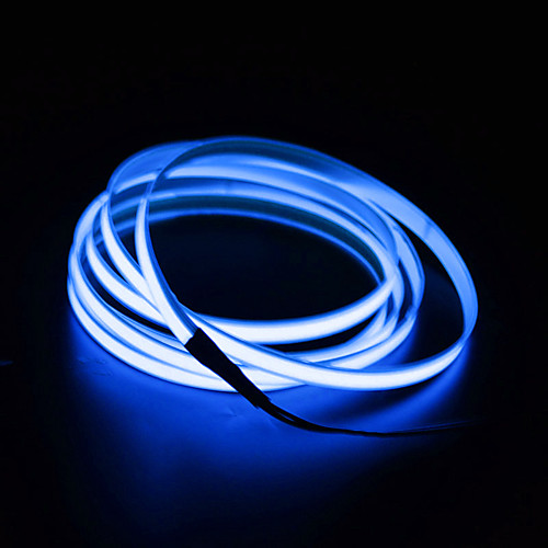 

BRELONG 2m 0 LEDs 2.3mm EL White Red Blue Waterproof Self-adhesive Neon Electroluminescent Wire 1pc