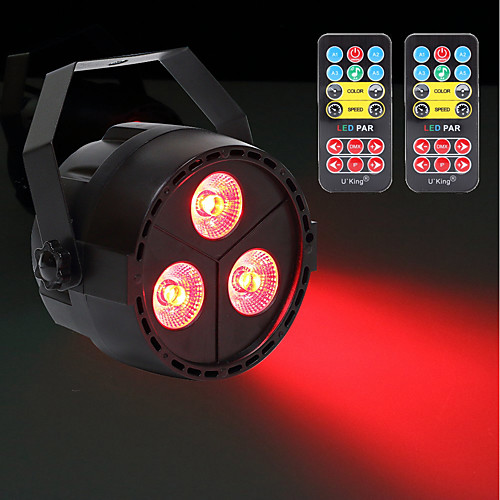 U'King Disco Lights Party Light LED Stage Light / Spot Light DMX 512 / Master-Slave / Sound-Activated Outdoor / Party / Club Professional / Easy Carrying Multi Color for Dance Party Wedding DJ Disco
U'King Disco Lights Party Light LED Stage Light / Spot Light DMX 512 / Master-Slave / Sound-Activated Outdoor / Party / Club Professional / Easy Carrying Multi Color for Dance Party Wedding DJ Disco