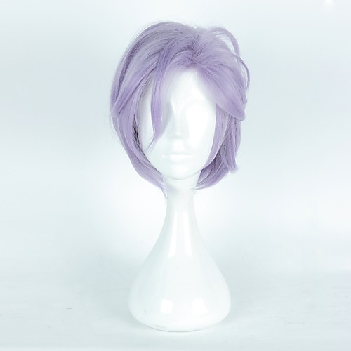 Cosplay Costume Wig Synthetic Wig Cosplay Wig Straight Layered Haircut Asymmetrical With Bangs Wig Short Purple / Blue Synthetic Hair Women's Natural Hairline Purple
Cosplay Costume Wig Synthetic Wig Cosplay Wig Straight Layered Haircut Asymmetrical With Bangs Wig Short Purple / Blue Synthetic Hair Women's Natural Hairline Purple