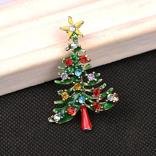 Women's Brooches Synthetic Diamond Sweet Alloy Jewelry For Christmas Evening Party
Women's Brooches Synthetic Diamond Sweet Alloy Jewelry For Christmas Evening Party