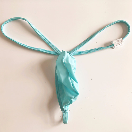 Men's 1 Piece G-strings & Thongs Panties Solid Colored Light Blue White Black M L XL
Men's 1 Piece G-strings & Thongs Panties Solid Colored Light Blue White Black M L XL