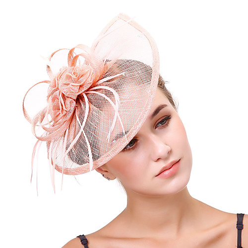 Tulle / Flax / Net Fascinators / Flowers / Headpiece with 1 Wedding / Party / Evening Headpiece
Tulle / Flax / Net Fascinators / Flowers / Headpiece with 1 Wedding / Party / Evening Headpiece