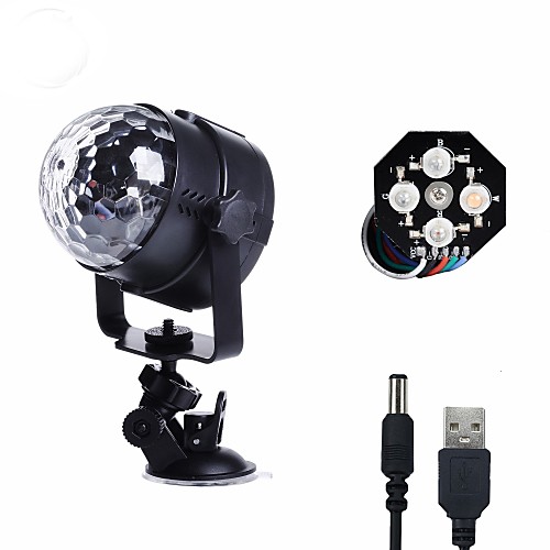 U'King Disco Lights Party Light LED Stage Light / Spot Light Sound-Activated / Music-Activated 8 W For Home / Outdoor / Party Portable RGB White for Dance Party Wedding DJ Disco Show Lighting
U'King Disco Lights Party Light LED Stage Light / Spot Light Sound-Activated / Music-Activated 8 W For Home / Outdoor / Party Portable RGB White for Dance Party Wedding DJ Disco Show Lighting