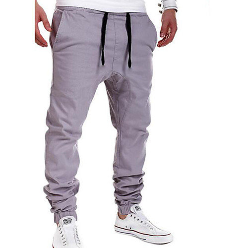 Men's Active Daily Skinny Slim Sweatpants Pants Solid Colored Full Length Black Khaki Gray / Summer / Fall
Men's Active Daily Skinny Slim Sweatpants Pants Solid Colored Full Length Black Khaki Gray / Summer / Fall