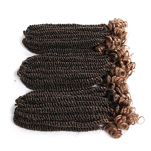Crochet Hair Braids Jumbo Box Braids Ombre Synthetic Hair Short Braiding Hair 20 Roots / Pack 3 Pieces / Medium Length
Crochet Hair Braids Jumbo Box Braids Ombre Synthetic Hair Short Braiding Hair 20 Roots / Pack 3 Pieces / Medium Length