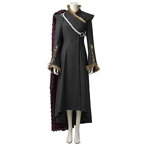 Game of Thrones Dragon Mother Queen Daenerys Targaryen Khaleesi Costume Women's Movie Cosplay Gray & Black Dress Cloak More Accessories Halloween Carnival Oktoberfest Beer
Game of Thrones Dragon Mother Queen Daenerys Targaryen Khaleesi Costume Women's Movie Cosplay Gray & Black Dress Cloak More Accessories Halloween Carnival Oktoberfest Beer
