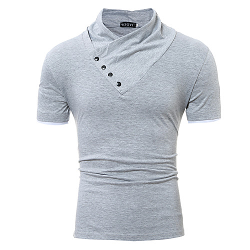 Men's T shirt Solid Colored Short Sleeve Daily Tops Cotton Black Royal Blue Light gray
Men's T shirt Solid Colored Short Sleeve Daily Tops Cotton Black Royal Blue Light gray