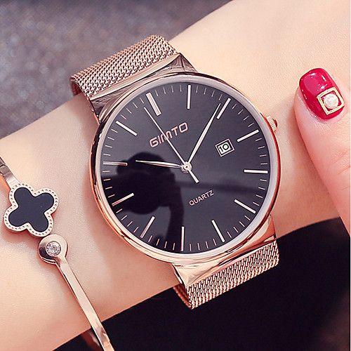 Women's Wrist Watch Gold Watch Analog Quartz Ladies Calendar / date / day Cool / One Year / Stainless Steel / Stainless Steel / Japanese
Women's Wrist Watch Gold Watch Analog Quartz Ladies Calendar / date / day Cool / One Year / Stainless Steel / Stainless Steel / Japanese