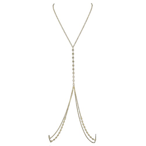 Body Chain Ladies Simple Fashion Women's Body Jewelry For Prom Street Alloy Gold Silver
Body Chain Ladies Simple Fashion Women's Body Jewelry For Prom Street Alloy Gold Silver