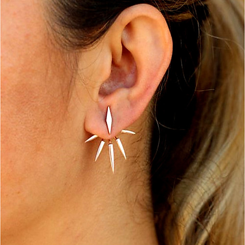Women's Stud Earrings Magic Back Earring Statement Ladies Simple Fashion Earrings Jewelry Gold / Silver For Club Bar
Women's Stud Earrings Magic Back Earring Statement Ladies Simple Fashion Earrings Jewelry Gold / Silver For Club Bar