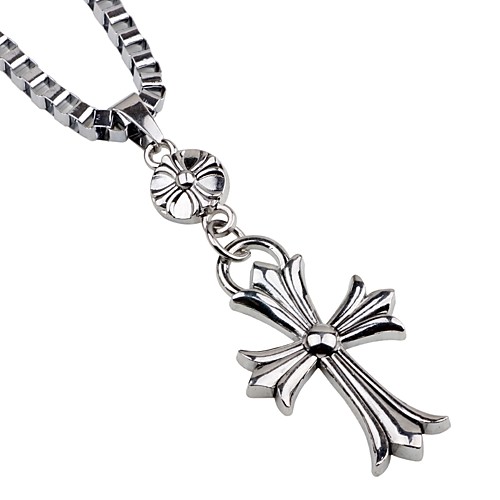 Men's Pendant Necklace Chain Necklace Cross Skull Fashion Oversized Alloy Silver Necklace Jewelry One-piece Suit For Street Bar
Men's Pendant Necklace Chain Necklace Cross Skull Fashion Oversized Alloy Silver Necklace Jewelry One-piece Suit For Street Bar