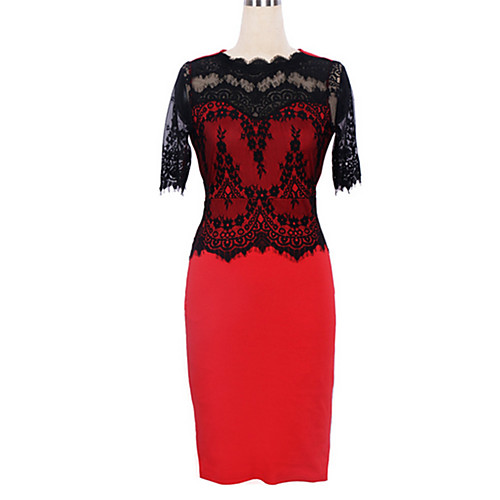 Women's A Line Dress Midi Dress Red Blushing Pink Green Short Sleeve Print Summer Crew Neck Vintage Lace S M L XL XXL 3XL 4XL 5XL
Women's A Line Dress Midi Dress Red Blushing Pink Green Short Sleeve Print Summer Crew Neck Vintage Lace S M L XL XXL 3XL 4XL 5XL