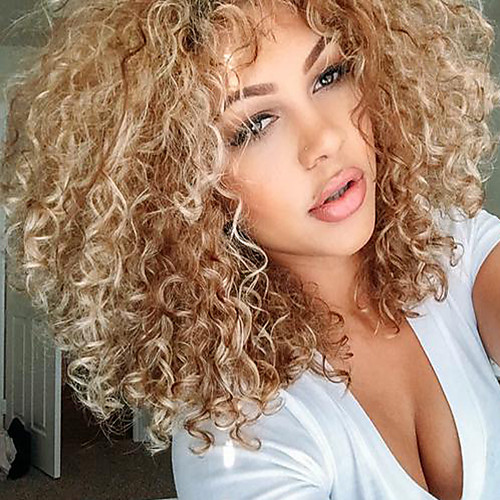 Synthetic Wig Curly Curly With Bangs Wig Blonde Medium Length Blonde Synthetic Hair Women's Side Part With Bangs Blonde
Synthetic Wig Curly Curly With Bangs Wig Blonde Medium Length Blonde Synthetic Hair Women's Side Part With Bangs Blonde