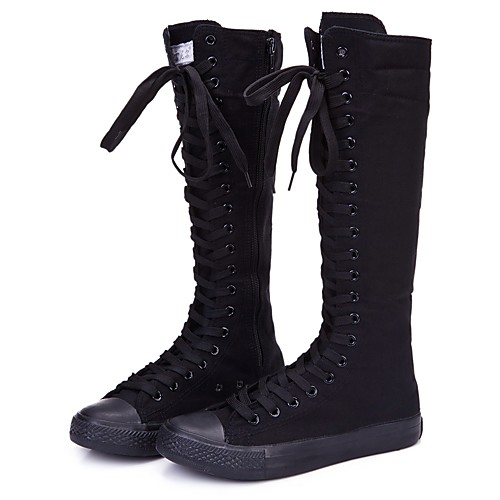 Women's Boots Knee High Boots Flat Heel Round Toe / Closed Toe Rubber Knee High Boots Comfort / Fashion Boots Summer / Fall Black / White / EU42
Women's Boots Knee High Boots Flat Heel Round Toe / Closed Toe Rubber Knee High Boots Comfort / Fashion Boots Summer / Fall Black / White / EU42