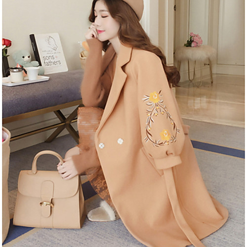 Women's Coat Solid Colored Oversized Winter Coat Long Daily Long Sleeve Acrylic Coat Tops Khaki
Women's Coat Solid Colored Oversized Winter Coat Long Daily Long Sleeve Acrylic Coat Tops Khaki