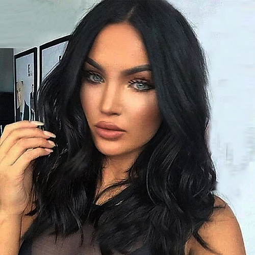 Synthetic Wig Wavy Wavy Wig 11-14inch Black#1B Synthetic Hair Women's Middle Part Black
Synthetic Wig Wavy Wavy Wig 11-14inch Black#1B Synthetic Hair Women's Middle Part Black