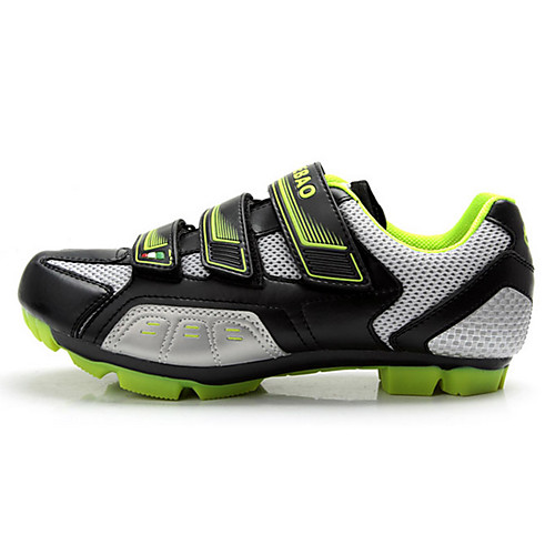 Tiebao Adults' Mountain Bike Shoes Nylon, Fiberglass, Air-flow vents, Non-Slip tread Carbon Fiber Breathable Anti-Slip Cycling Green and Black Men's Cycling Shoes / Breathable Mesh / Hook and Loop
Tiebao Adults' Mountain Bike Shoes Nylon, Fiberglass, Air-flow vents, Non-Slip tread Carbon Fiber Breathable Anti-Slip Cycling Green and Black Men's Cycling Shoes / Breathable Mesh / Hook and Loop