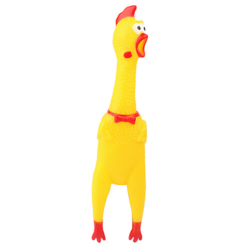 

LT.Squishies Tricky Toy Rubber Chicken Stress Reliever Decompression Toys Chicken Screaming Chicken Soft Plastic Rubber 1 pcs Adults' Boys' Girls' Toy Gift
