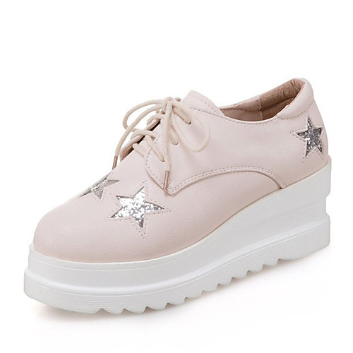 Women's Oxfords Flat Heel Round Toe Comfort PU Solid Colored White Black Beige
Women's Oxfords Flat Heel Round Toe Comfort PU Solid Colored White Black Beige