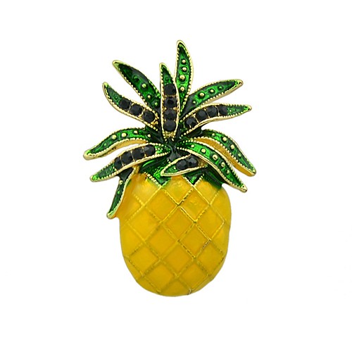Women's Brooches Pineapple Ladies Simple Basic Brooch Jewelry Gold For Daily New Year
Women's Brooches Pineapple Ladies Simple Basic Brooch Jewelry Gold For Daily New Year