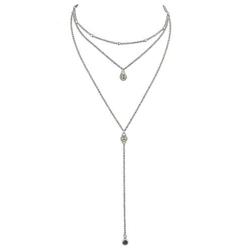Women's Layered Necklace Long Necklace Lasso Ladies Basic Alloy Gold Silver Necklace Jewelry For Daily New Year
Women's Layered Necklace Long Necklace Lasso Ladies Basic Alloy Gold Silver Necklace Jewelry For Daily New Year