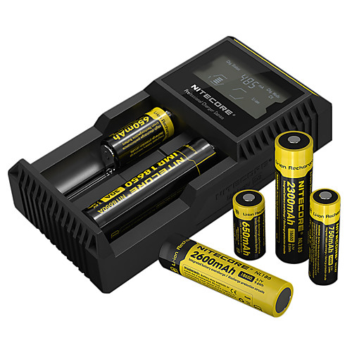 Nitecore UM20 Battery Charger 5 V for Li-ion Smart USB LCD Circuit Detection Circuit Protection 18650,18490,18350,17670,17500,16340(RCR123), 14500,10440 Camping / Hiking / Fishing
Nitecore UM20 Battery Charger 5 V for Li-ion Smart USB LCD Circuit Detection Circuit Protection 18650,18490,18350,17670,17500,16340(RCR123), 14500,10440 Camping / Hiking / Fishing