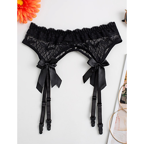 Women's Lace Erotic Garters & Suspenders - Solid Colored, Lace White Black Red One-Size
Women's Lace Erotic Garters & Suspenders - Solid Colored, Lace White Black Red One-Size