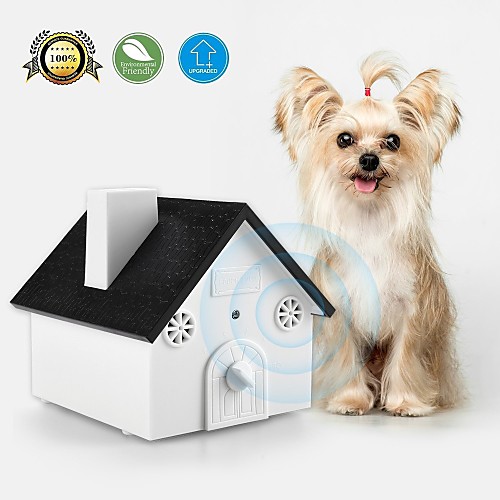 

Dog Training Bark Collar Anti Bark Collar Shock Collar No Harm To Dogs or other Pets Easy Hanging / Mounting Birdhouse Shaped Dog Waterproof Trainer Anti Bark Behaviour Aids Ultrasonic Obedience