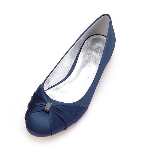 Women's Wedding Shoes Ballerina Plus Size Flat Heel Round Toe Basic Sweet Wedding Satin Rhinestone Solid Colored Summer White Black Purple
Women's Wedding Shoes Ballerina Plus Size Flat Heel Round Toe Basic Sweet Wedding Satin Rhinestone Solid Colored Summer White Black Purple