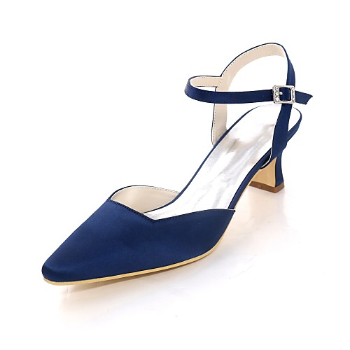 Women's Wedding Shoes Block Heel Square Toe Buckle Satin Basic Pump Spring / Summer Red / Champagne / Ivory / EU41
Women's Wedding Shoes Block Heel Square Toe Buckle Satin Basic Pump Spring / Summer Red / Champagne / Ivory / EU41
