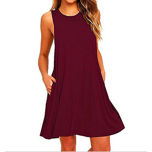 Women's Bodycon Short Mini Dress Black Wine Army Green Navy Blue Gray Sleeveless Solid Colored Basic Summer Round Neck Vintage S M L XL XXL
Women's Bodycon Short Mini Dress Black Wine Army Green Navy Blue Gray Sleeveless Solid Colored Basic Summer Round Neck Vintage S M L XL XXL