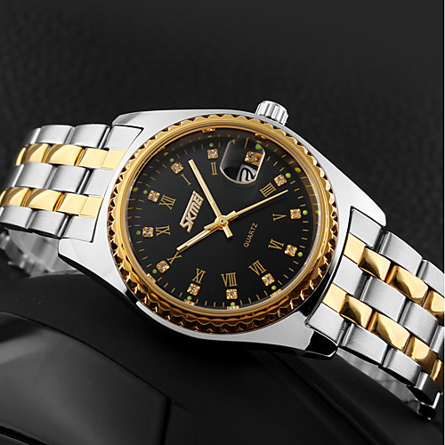 Women's Couple's Casual Watch Fashion Watch Analog Quartz Ladies Water Resistant / Waterproof Calendar / date / day Cool / Stainless Steel / Japanese
Women's Couple's Casual Watch Fashion Watch Analog Quartz Ladies Water Resistant / Waterproof Calendar / date / day Cool / Stainless Steel / Japanese
