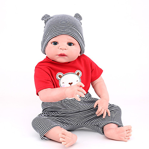 NPK DOLL 22 inch Reborn Doll Girl Doll Baby Girl Reborn Baby Doll Newborn lifelike Cute Hand Made Child Safe Full Body Silicone with Clothes and Accessories for Girls' Birthday and Festival Gifts
NPK DOLL 22 inch Reborn Doll Girl Doll Baby Girl Reborn Baby Doll Newborn lifelike Cute Hand Made Child Safe Full Body Silicone with Clothes and Accessories for Girls' Birthday and Festival Gifts