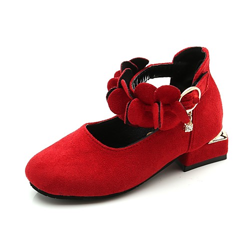 Girls' Heels Comfort Flower Girl Shoes Princess Shoes Leatherette Wedding Dress Rhinestone Flower Magic Tape Black Red Pink Fall Spring
Girls' Heels Comfort Flower Girl Shoes Princess Shoes Leatherette Wedding Dress Rhinestone Flower Magic Tape Black Red Pink Fall Spring