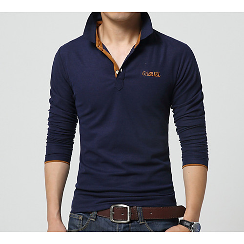 Men's Polo Solid Colored Short Sleeve Daily Tops Cotton Streetwear Black Blue Royal Blue
Men's Polo Solid Colored Short Sleeve Daily Tops Cotton Streetwear Black Blue Royal Blue
