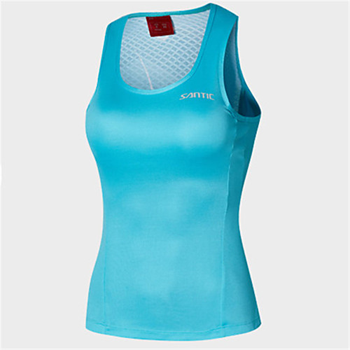 SANTIC Women's Sleeveless Cycling Vest Blue Solid Color Bike Vest / Gilet Sports Polyester Solid Color Mountain Bike MTB Road Bike Cycling Clothing Apparel / Stretchy
SANTIC Women's Sleeveless Cycling Vest Blue Solid Color Bike Vest / Gilet Sports Polyester Solid Color Mountain Bike MTB Road Bike Cycling Clothing Apparel / Stretchy