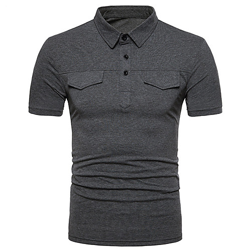 Men's Polo Solid Colored Short Sleeve Daily Tops Cotton Active Basic Chinoiserie White Black Light gray
Men's Polo Solid Colored Short Sleeve Daily Tops Cotton Active Basic Chinoiserie White Black Light gray