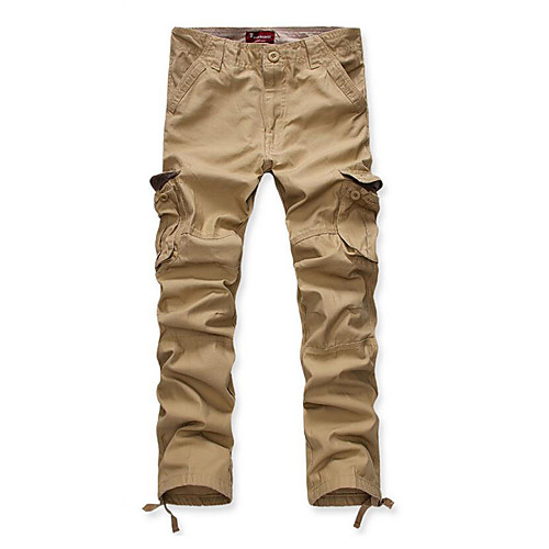 Men's Active Daily Sports Chinos Tactical Cargo Pants Solid Colored Full Length Basic Black Yellow Army Green
Men's Active Daily Sports Chinos Tactical Cargo Pants Solid Colored Full Length Basic Black Yellow Army Green